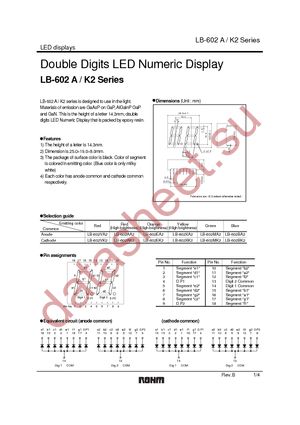 LB-602AK2 datasheet  